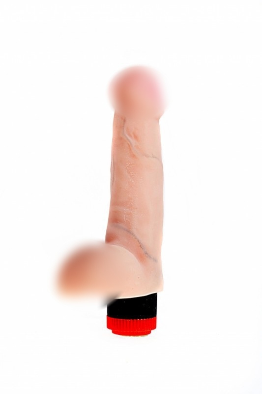 Вибратор реалистичный "Art-​Style №7" с мошонкой 