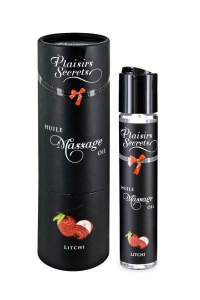 Массажное масло "Plaisirs Secrets" с ароматом и вкусом личи, 59ml