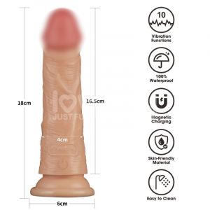 Вибратор реалистичный "Lovetoy Power 7" мега мощный